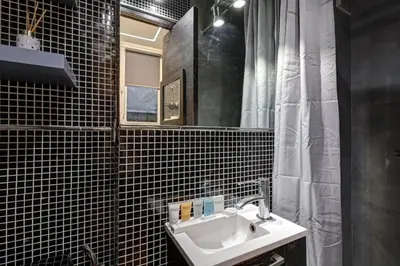 Salle de bains dans l'établissement Paris Marais Tiny MERRISAS