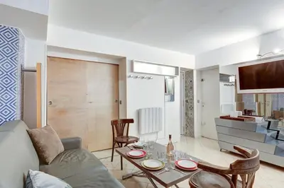 Cuisine ou kitchenette dans l'établissement Paris Maison Lombards Terrasse