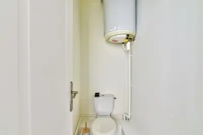 Salle de bains dans l'établissement Havre de paix au cœur de Paris