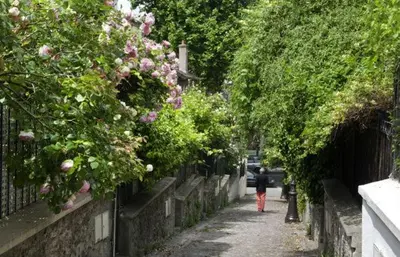 Jardin de l'établissement Studio Coup de Cœur Ménilmontant