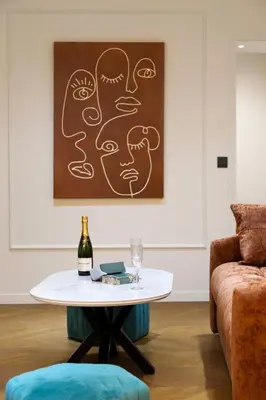 Coin salon dans l'établissement Bluestay 122 - Superb apartment
