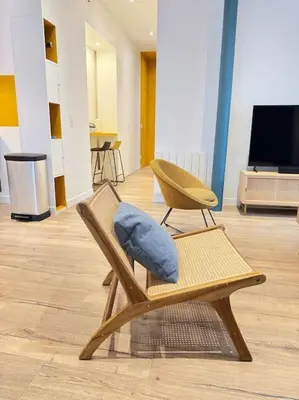 Télévision ou salle de divertissement dans l'établissement BASTiLLE SUNbEAM - Luxury flat 80m2 - Paris 6p 2BR