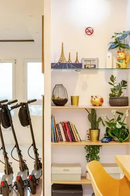 Plan de l'établissement Nice Apartment with amazing view of Paris with private Parking