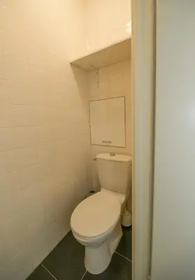 Salle de bains dans l'établissement Appartement confortable et lumineux à Belleville