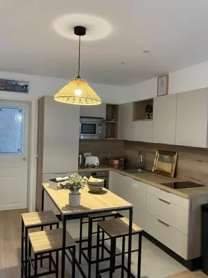 Cuisine ou kitchenette dans l'établissement Paris - Elégant Apt Rue Mouffetard - Prestation de Luxe