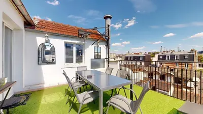 Balcon ou terrasse dans l'établissement Bluestay 201 - Superb apartment in Paris