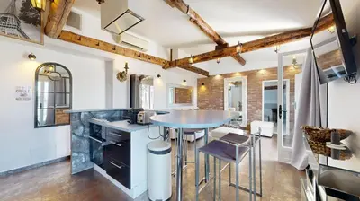 Cuisine ou kitchenette dans l'établissement Bluestay 201 - Superb apartment in Paris