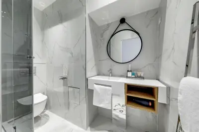 Salle de bains dans l'établissement Bluestay 74 - Superb apartment