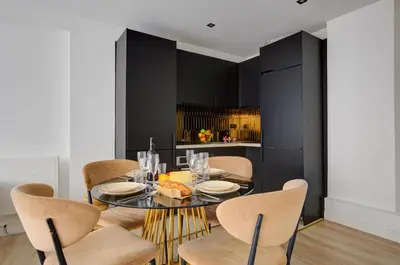 Coin salon dans l'établissement Bluestay 123 - Superb apartment in Paris