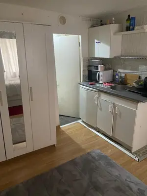 Cuisine ou kitchenette dans l'établissement Djawed