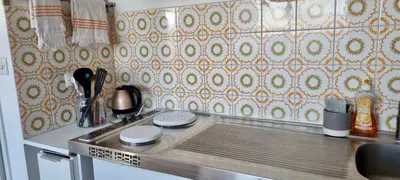 Cuisine ou kitchenette dans l'établissement Appartement Paris vue imprenable