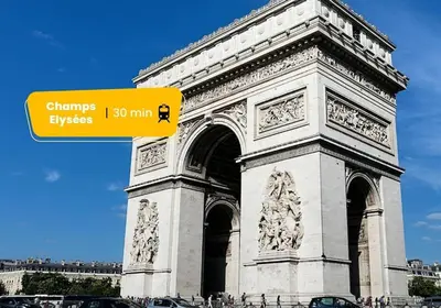 Lieu d'intérêt à proximité de l'appartement