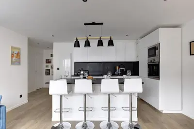 Cuisine ou kitchenette dans l'établissement Suite Dolce Vita - Superbe Appartement