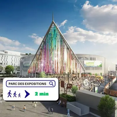 Plan de l'établissement Paris Porte de Versailles - Near Metro