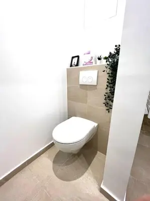 Salle de bains dans l'établissement Votre Pied-à-Terre Idéal à Montmartre !