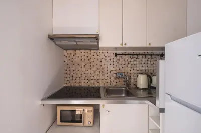 Cuisine ou kitchenette dans l'établissement Logement Haut de Gamme à Grenelle