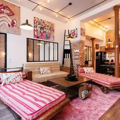 Montmartre Rue des Martyrs Loft with AC