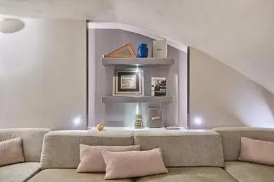 Coin salon dans l'établissement Sublim and design apartement Place Vendome