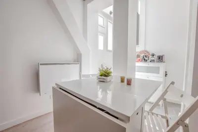 Plan de l'établissement Studio paisible Paris 10ème - Canal St Martin