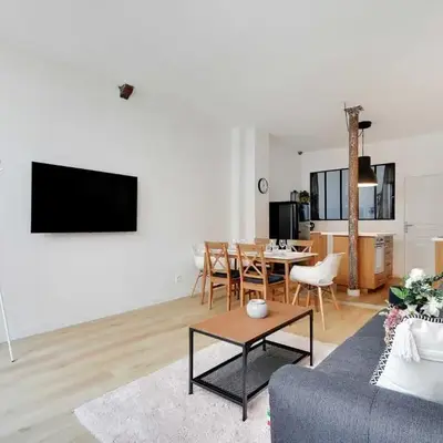Loft Lumineux et Design - 6 Personnes Voltaire 11e