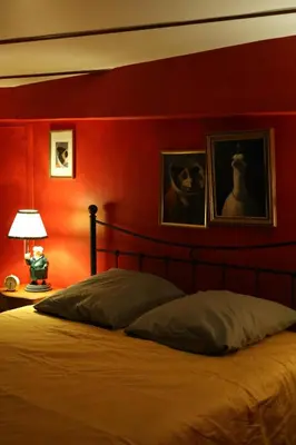Un ou plusieurs lits dans un hébergement de l'établissement Amelie in Paris