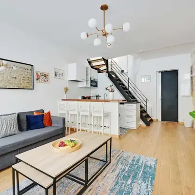 Duplex pour 6 a Republique Confort et Centralite