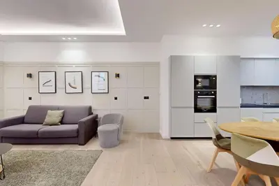 Cuisine ou kitchenette dans l'établissement Sublime Paris apartment 3Br-10P