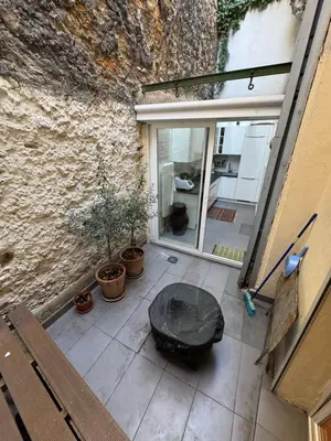 Terrasse ou espace extérieur de l'établissement Charmant appart Montmartre