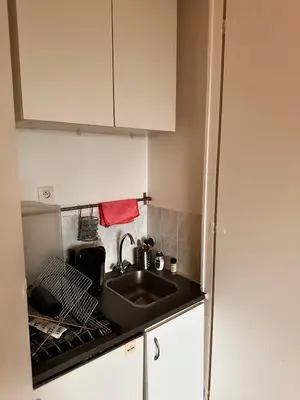 Cuisine ou kitchenette dans l'établissement Amazing Studio Paris La Défense