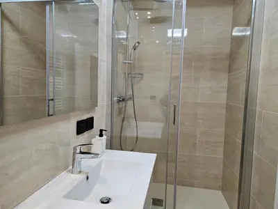 Salle de bains dans l'établissement apt cosy proche arena bercy