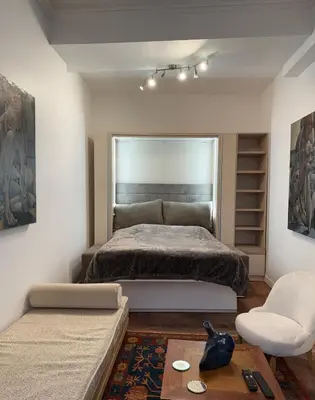 Un ou plusieurs lits dans un hébergement de l'établissement Appartement Rive Gauche