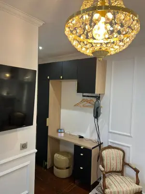 Cuisine ou kitchenette dans l'établissement Charming Stay