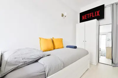 Plan de l'établissement Studio Quartier Tour Eiffel 9 Free Netflix