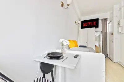 Plan de l'établissement Studio Quartier Tour Eiffel 9 Free Netflix