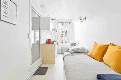Plan de l'établissement Studio Quartier Tour Eiffel 9 Free Netflix