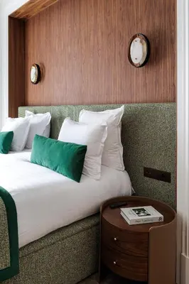 Un ou plusieurs lits dans un hébergement de l'établissement Oniri - Serviced Apartments in Louvre - Rue de Rivoli