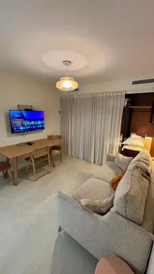 Télévision ou salle de divertissement dans l'établissement Paris Saint germain amazing Odéon