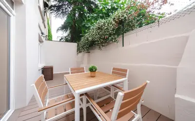 Terrasse ou espace extérieur de l'établissement Apartment center of Paris with terrace by Studio Prestige