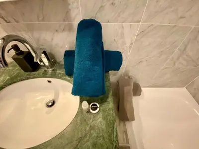 Salle de bains dans l'établissement Appartement Passy PARIS
