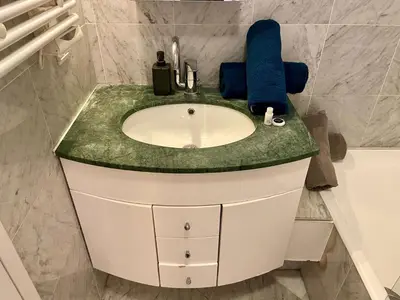 Salle de bains dans l'établissement Appartement Passy PARIS