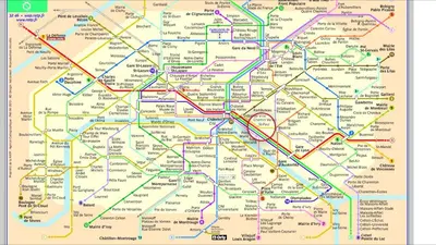 Plan de l'établissement Lovely studio Le Marais