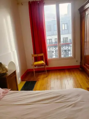Un ou plusieurs lits dans un hébergement de l'établissement Un petit coin de soleil chez l'habitant