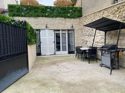 Terrasse ou espace extérieur de l'établissement Loft Sud de Paris