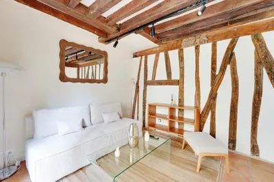 Un ou plusieurs lits dans un hébergement de l'établissement Maison à Saint-Germain-des-Prés