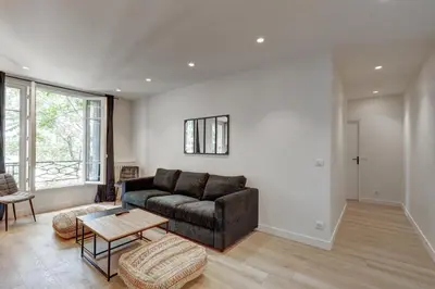 Coin salon dans l'établissement Bluestay 846 - Superbe appartement