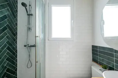 Salle de bains dans l'établissement Appartement Cozy à Paris