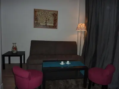 Coin salon dans l'établissement Tour Eiffel Beaugrenelle