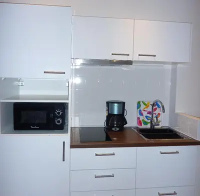 Cuisine ou kitchenette dans l'établissement Tour Eiffel Beaugrenelle