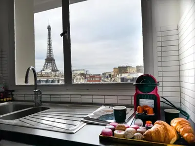 Plan de l'établissement Best Eiffel Tower View Apartment