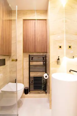 Salle de bains dans l'établissement Appartement élégant près de Bastille-Gare de Lyon